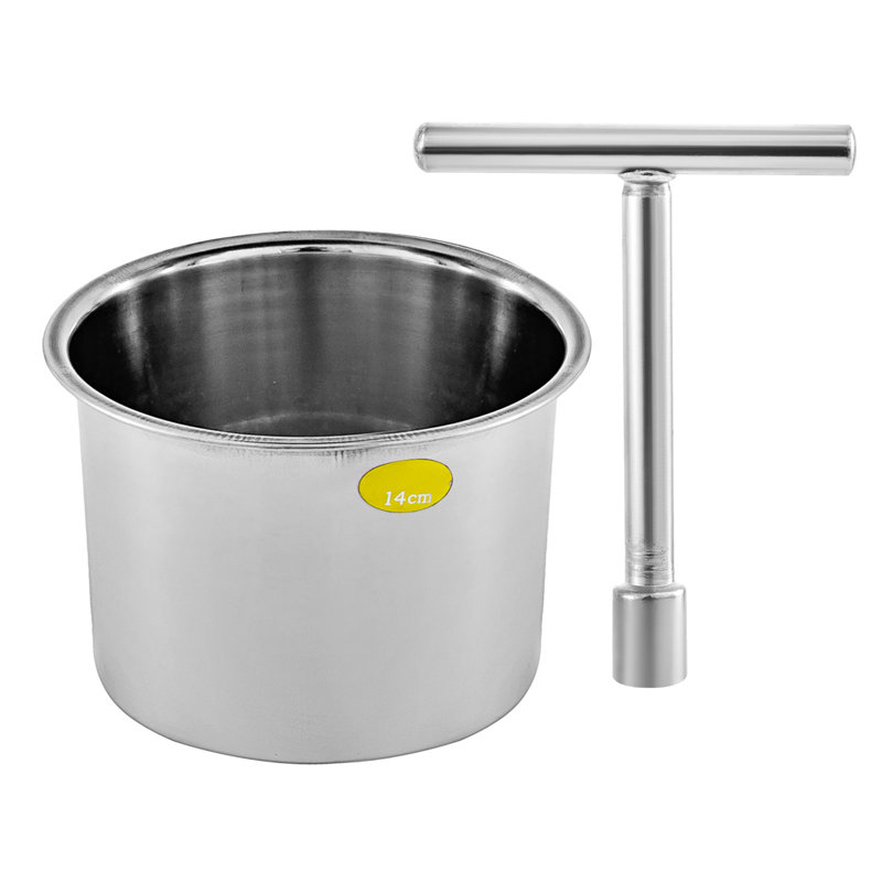 Extracteur de jus centrifuge en aluminium et en acier inoxydable robuste pour presse-agrumes VEVOR
