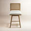 Tabouret de comptoir pivotant Sherwood