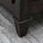Wexford Collection 45.5'' Glass Top Coffee Table with Storage Shelf, Transitional Wood Coffee Table with X-Side Accents for Living Room-365078140
