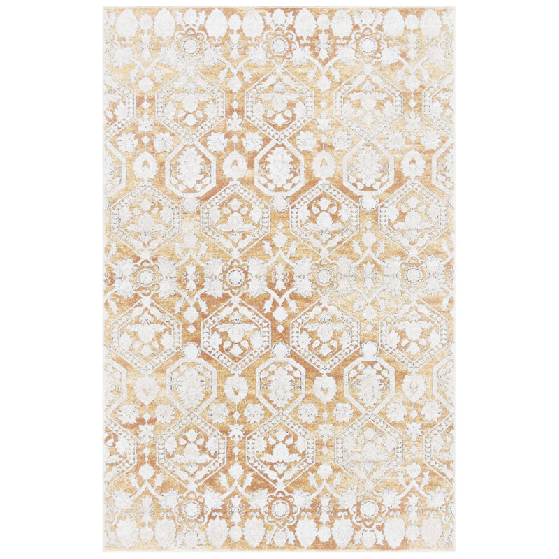 Tapis oriental en viscose Phillipston, Rectangle 10 pi x 14 pi