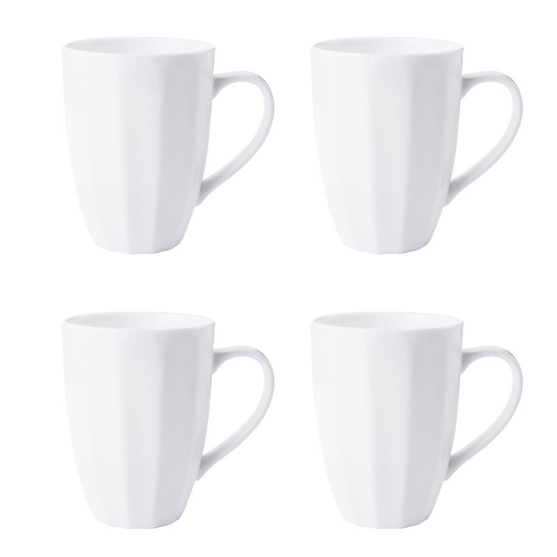 Bonaire 16-Piece Lightweight Chip-Resistant Bone China Dinnerware Set, Service for 4