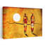 Art contemporain africain, paysage africain abstrait-129003009
