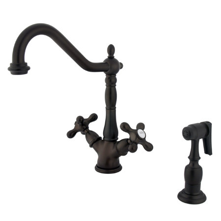 Distributeur d’eau chaud & froid Heritage, Bronze huilé