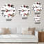 Horloge murale bohème et éclectique-60327380