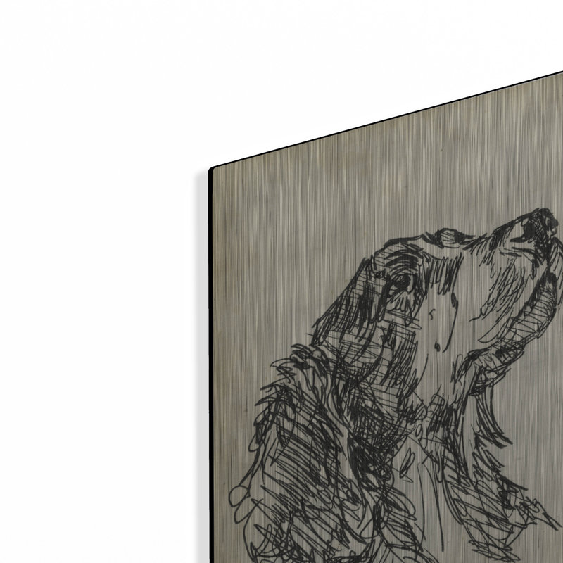«Breed Study 7» par Ethan Harper, H 16 po x l 12 po