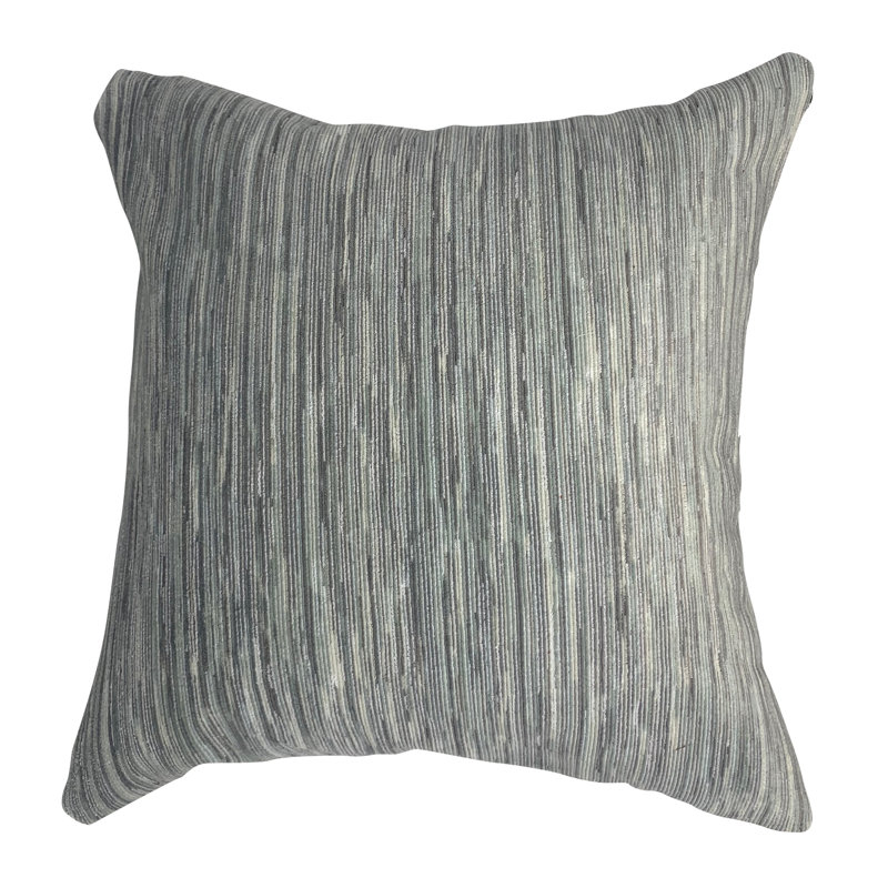Oreiller carré M10620, 26 po x 26 po, Gris