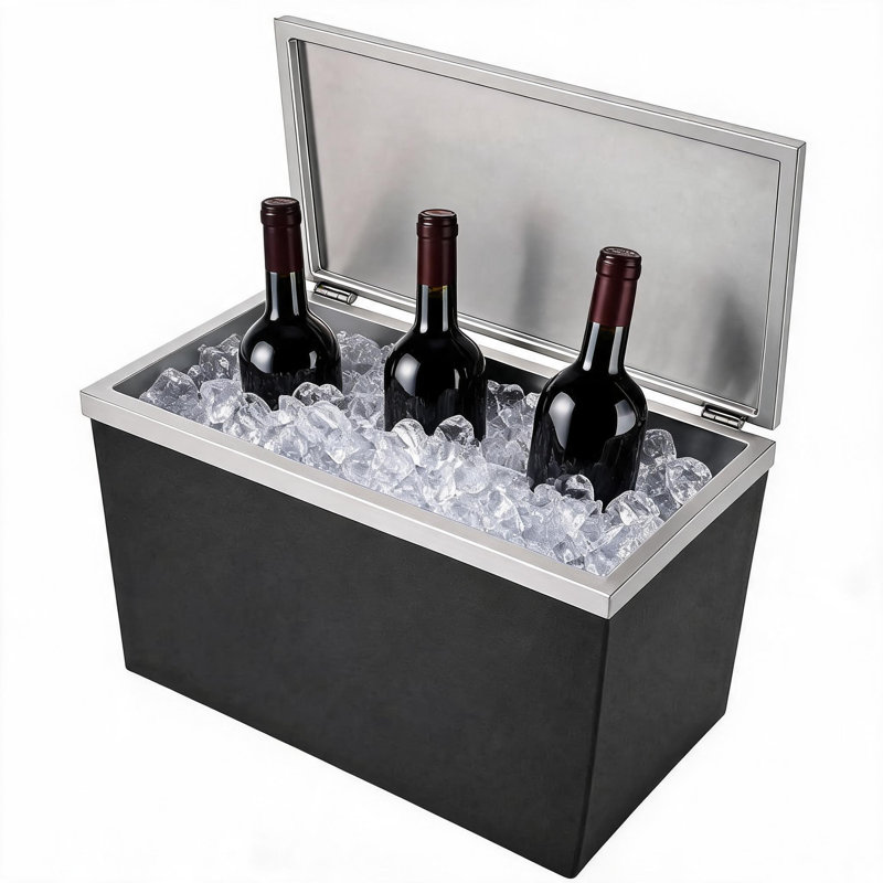 Glacière encastrée de 95 QT, avec couvercle, 95QT