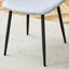 Ensemble de table de salle à manger épissée multicolore avec base de rangement et tréteaux, chaises en lin et coton à haute résilience-972862105