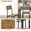 Ensemble de table de salle à manger 3 pièces, table de cuisine et 2 chaises, ensemble de salle à manger pour petits espaces-126035424