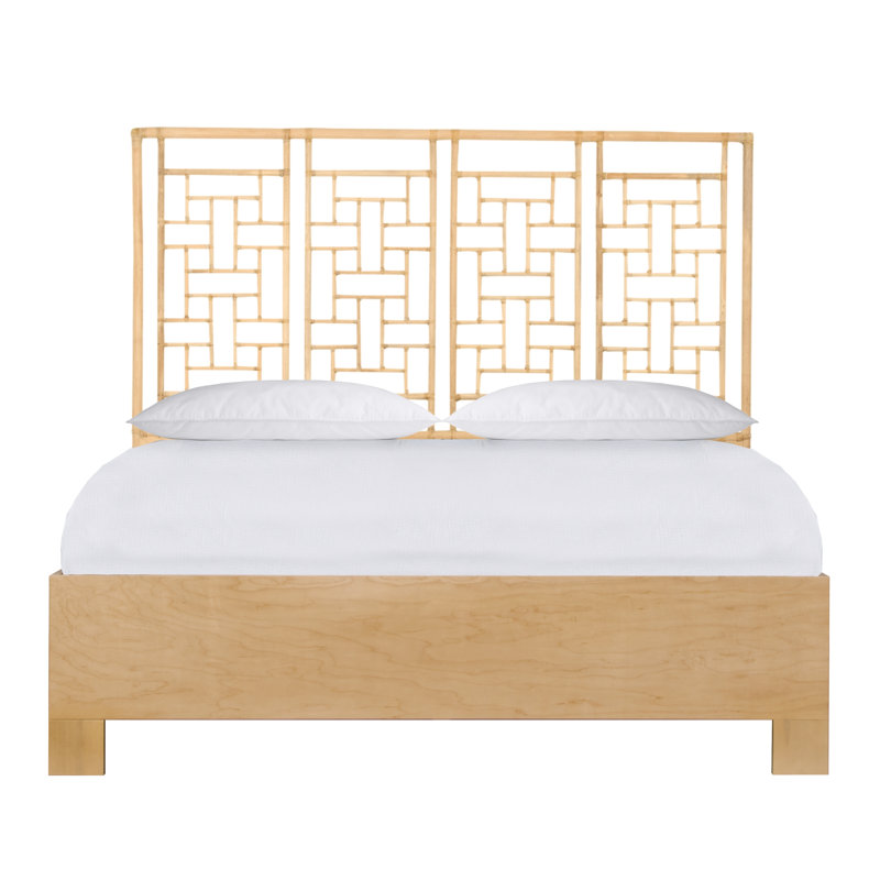 Ohana Low Profile Standard Bed, King, Natural