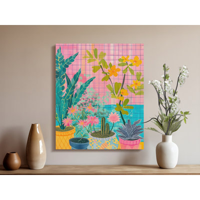 Deeko Wrapped Canvas Print
