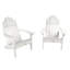 Chaise Adirondack résistante aux intempéries Hintz-111518760