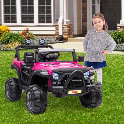 12V Kids Ride On Truck Car Kids' Electric Vehicles w/Parent Remote Control Battery Powered Off-Road Ride on Toys for Boys & Girls w/3 Speeds, Battery -  Tobbi, TH17G1044