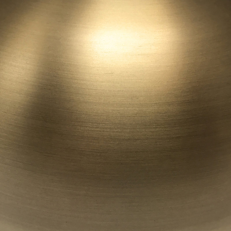 Lampe de table arquée 27 po Verona, Laiton brossé, Clair