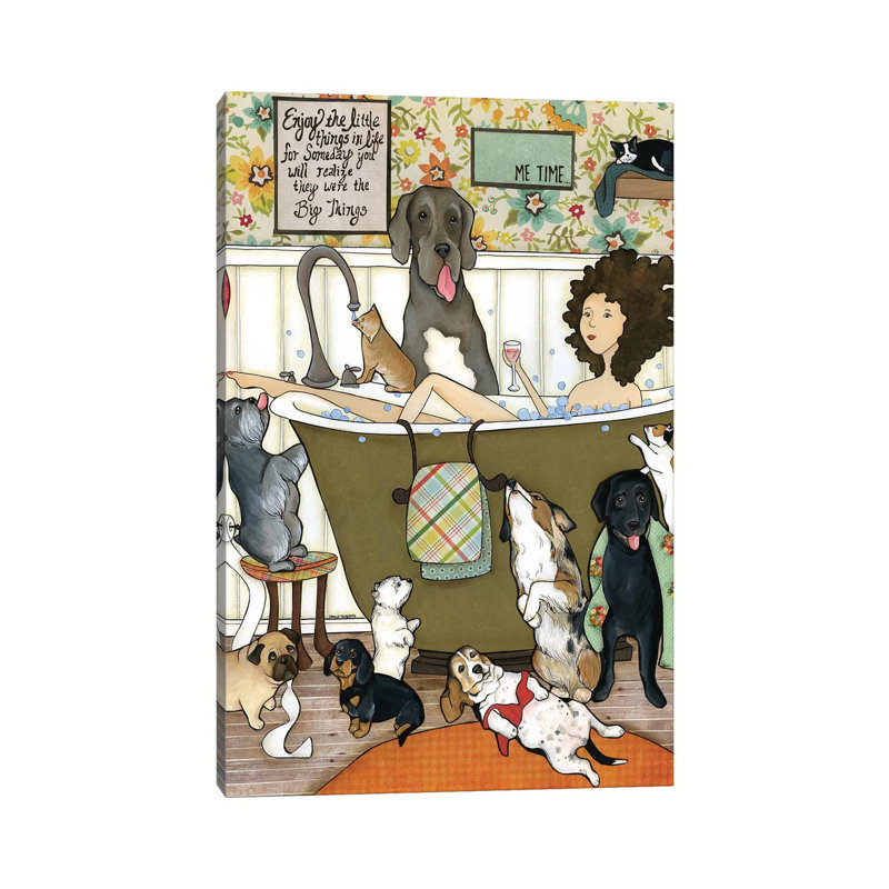 Me Time by Jamie Morath - Wrapped Canvas Print, 101.6 cm H x 66.04 cm W x 1.91 cm D