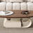 Creamy style modern simple coffee table-105974130