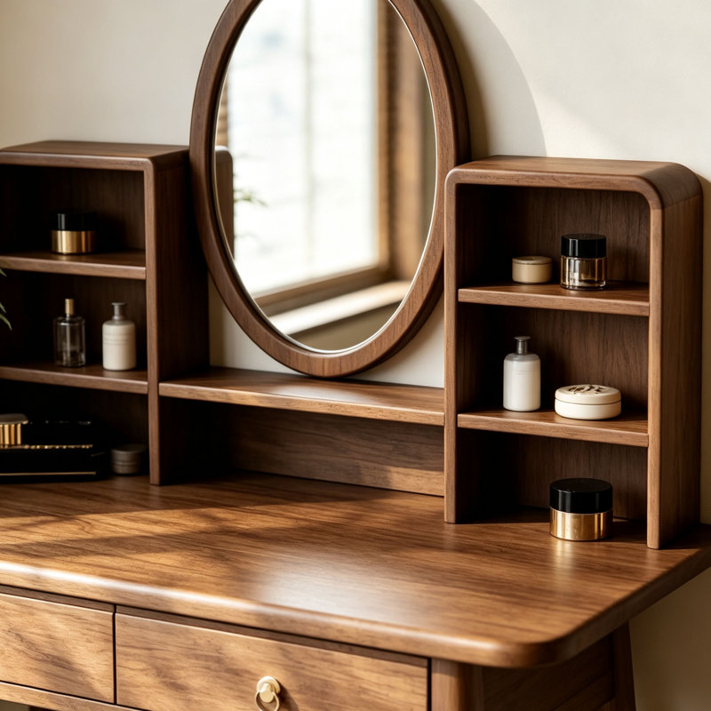 Chinese style practical indoor dressing table