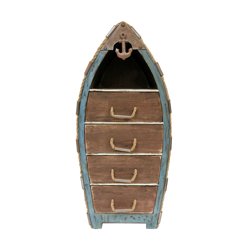 Sharpsville Solid Wood Accent Cabinet