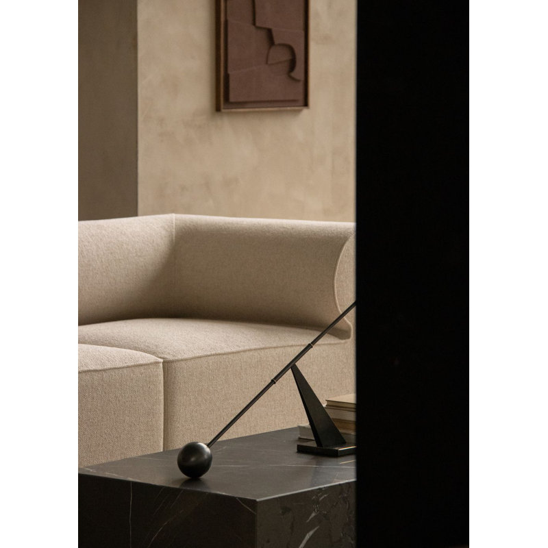 Interconnect Candlestick, Black, 10.04" H x 16.73" W x 3.54" D