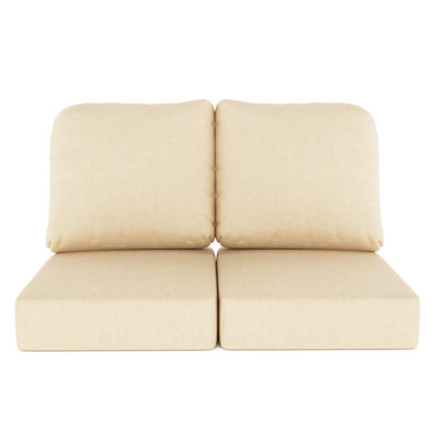 Amala Sunbrella® Indoor/Outdoor Loveseat Cushion