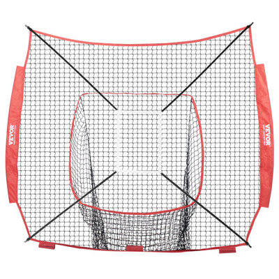 Filet d'entraînement de baseball 7 pi x 7 pi, sans le cadre