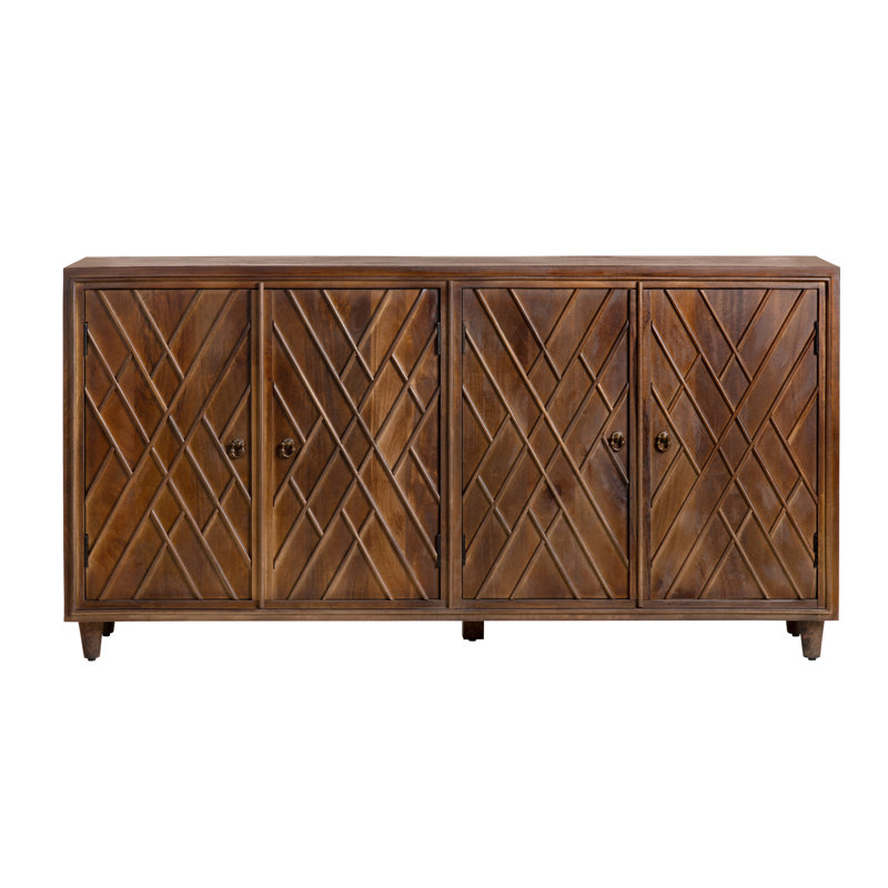 4 Door Media Credenza_Sideboard