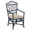 Chaise avec accoudoirs Chippendale-412376710-517200726