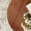 Table basse ronde / ovale en bois massif de style Mid-Century moderne pour le salon et la maison-887011245-887011234