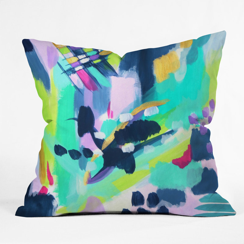 Coussin décoratif extérieur Puddle Jump, 18 po x 18 po