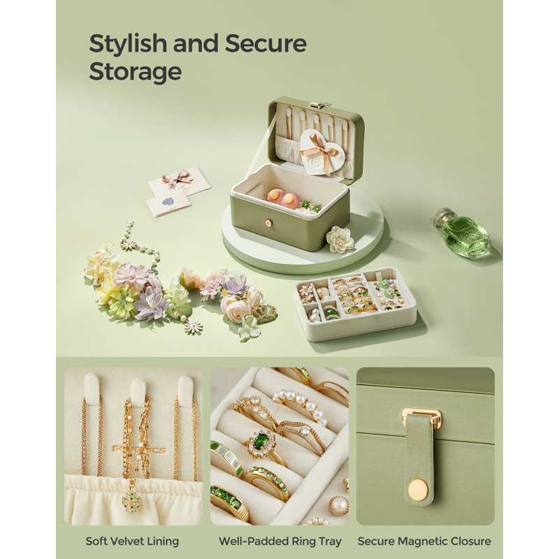 Berinhard Jewellery Box +, Laurel Green