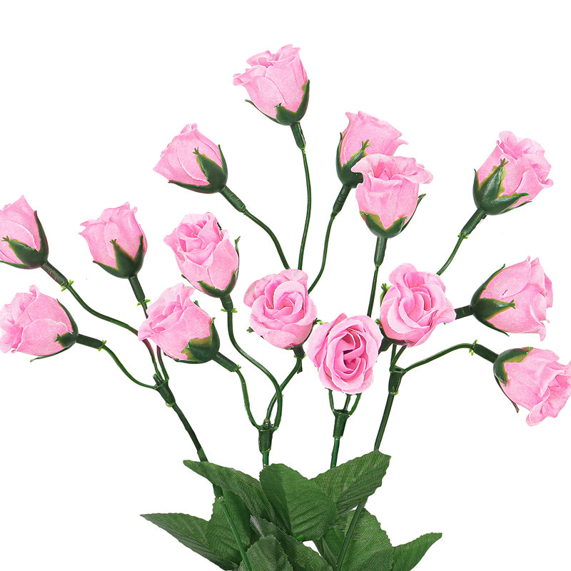 Bouquet de roses artificielles, Rose