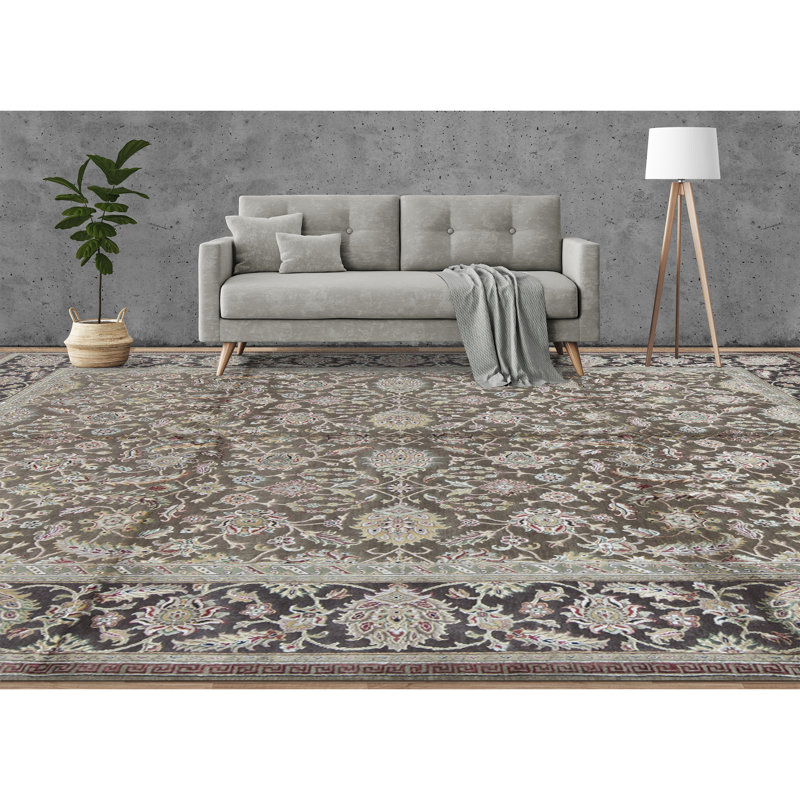 Dharma Oriental Area Rug in Camel/Brown