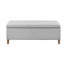 Banc de rangement à fermeture douce