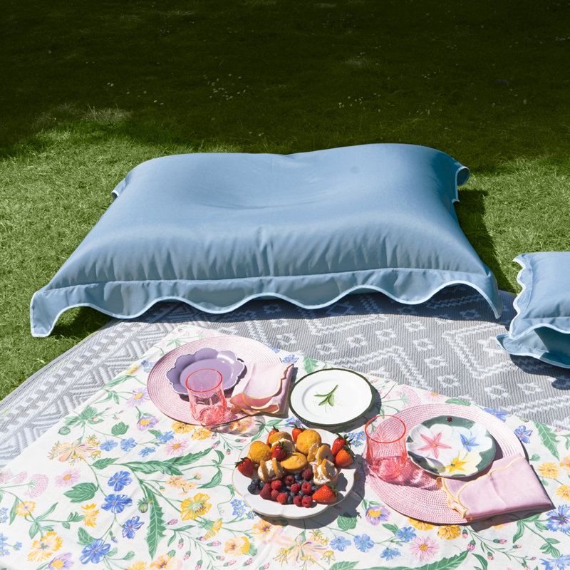 1-6 Outdoor Friendly Refillable Bean Bag Chair, Pink, 135cmH x 110cmW x 50cmD