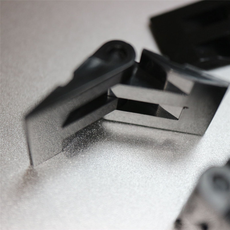 Small Miniature Micro Hinges, 39mm x 16mm, Acrylic Perspex Transparent, Black