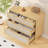Rattan Drawer Dresser, 3 Wood Drawers-1503313195