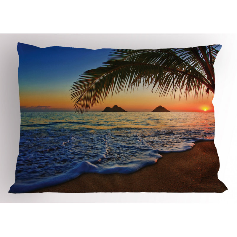 Sunrise Polyester Sham Set, Queen