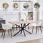 Set Of 4 Chairs - Modern Dining Chair - Vertical Bar Hollow Back Chair - Metal Legs-239463226