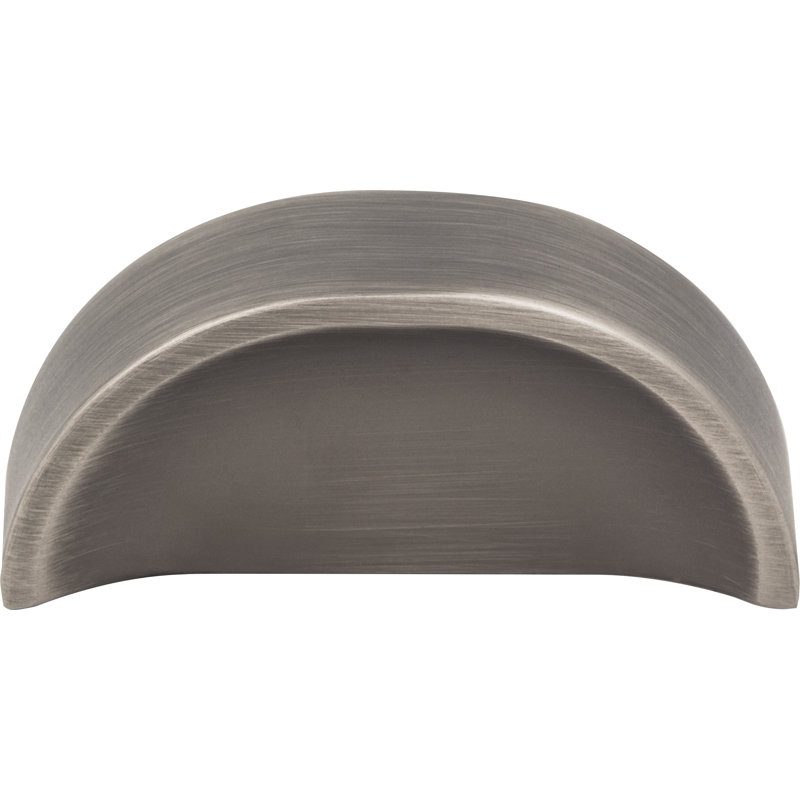 Elara Arch Pull, 5", Brushed Pewter