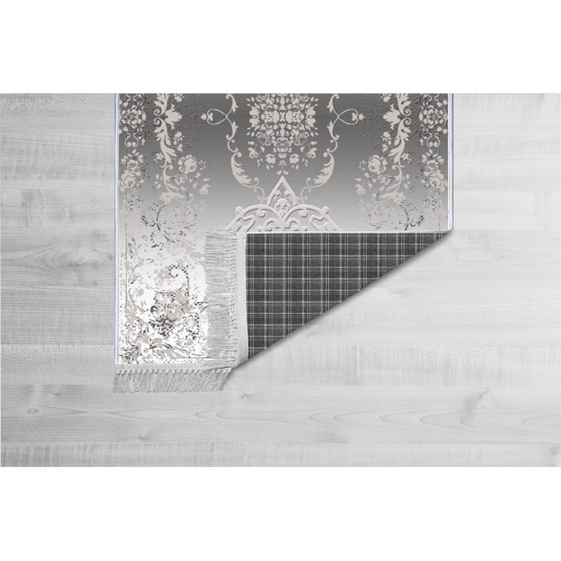 Luxurious Velvet Area Rug (4.6 x 7.2 ft), 100% Antibacterial Fabric, Non-Slip Cotton Backing, Pile Height: 0.4 in | Machine Washable, 3D Digital Print Design | Perfect for Living Room & Bedroom Decor, Soft & Durable
