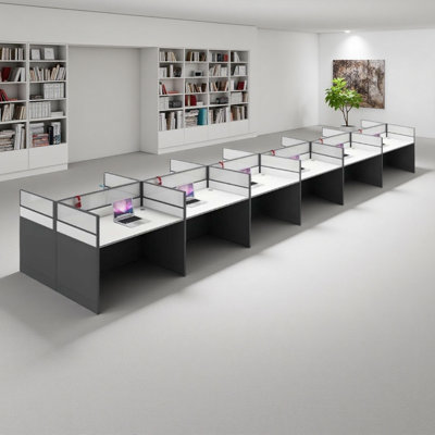 Rectangle 12 Person Benching Workstation