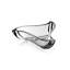 Ensemble Mekayla / 6 plats triangulaires en verre