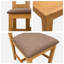 2 -Person Oak Solid Wood Dining Set-1228851514-1228851519-1228851652-1228851654