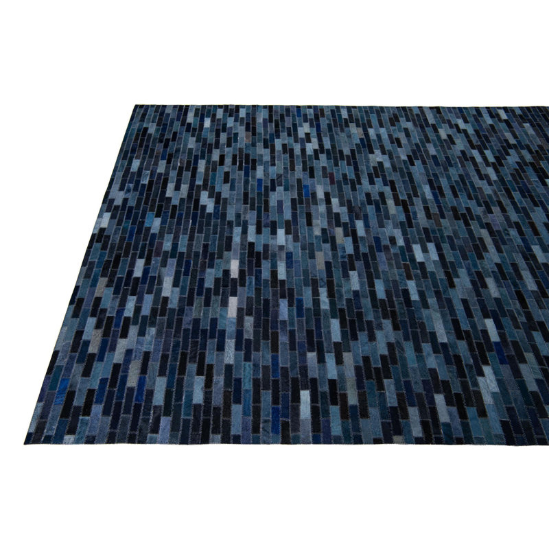 Tapis bleu foncé Mulvihill