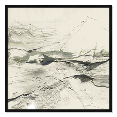Green Sketches Print