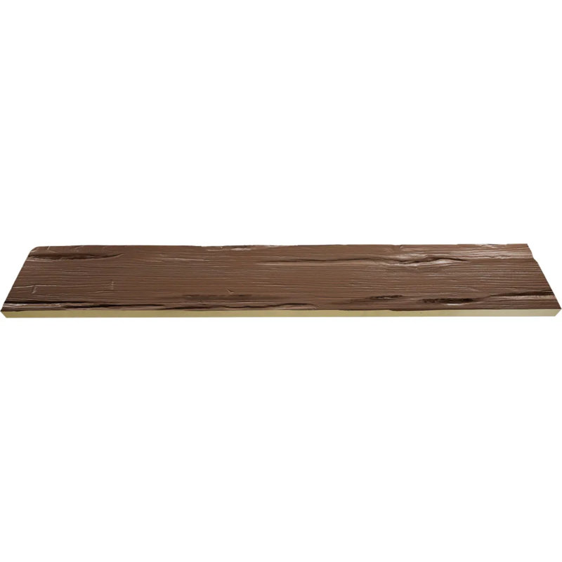 Planche en faux bois Riverwood Endurathane, H 12 po x l 96 po x P 1 po, Bois rouge