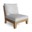 Teak Patio Sectional with Sunbrella® Cushions