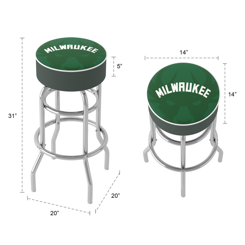 Tabouret pivotant non fini 31 po