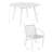 Jaylon 4 - Person Wood Patio Dining Set with Round Table-2016342484