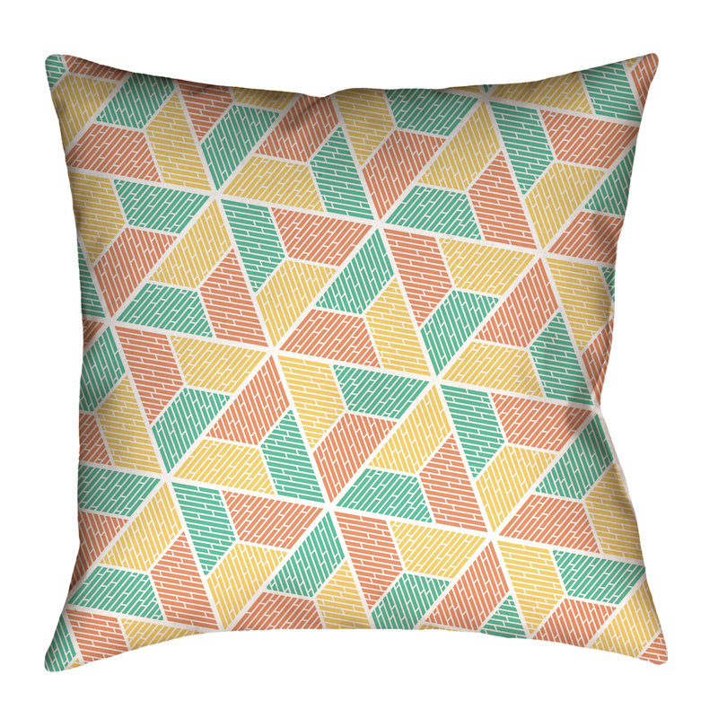 Housse de coussin en coton Katelyn Elizabeth, H 26 po x l 26 po